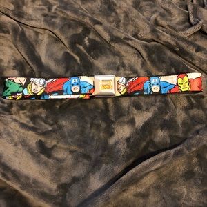 Marvel Seatbelt Buckle Belt